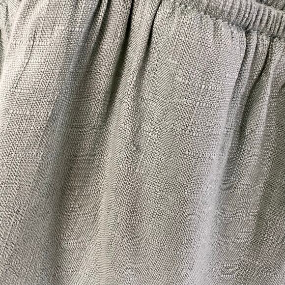 Spaghetti Strap Babydoll Cami Top Womens L Sage Green Spring Peplum Fairycore - Picture 15 of 16